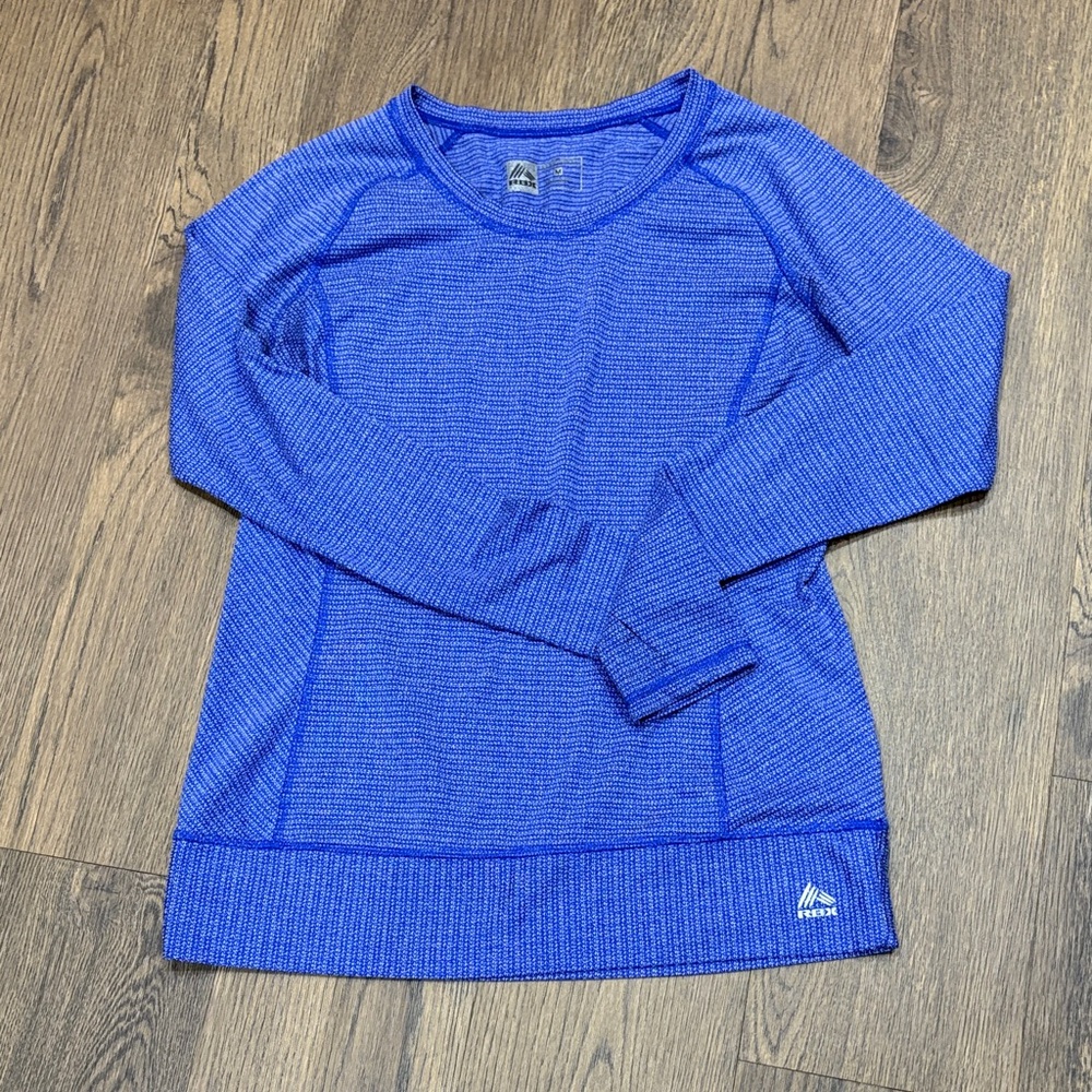 RBX Women's Blue Long Sleeve Top